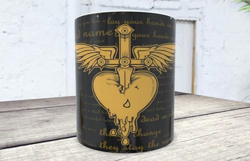 La Huella Bon Jovi Personalised Mug - It's My Life in Every Sip! Bring a piece of the 80's to your table!