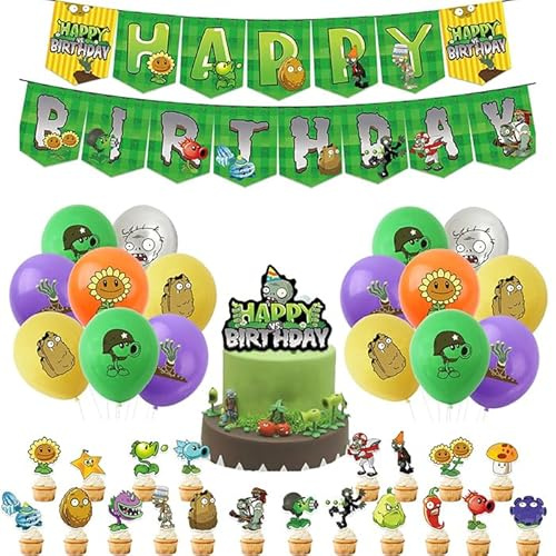 Birthday Party Decorations Balloons Cake Decorations Birthday Banners