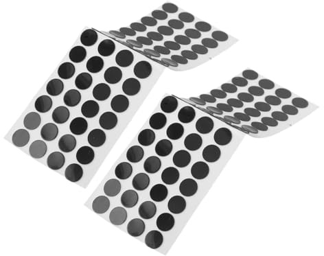 Lurrose Nano Klebepunkte 8,5mm Runde Bildschirm Klicker Aufkleber für Smartphones und Tablets Dünne Selbstklebende Nano Tape Punkte Vielseitig für Gaming Controller und Mobiles Zubehör