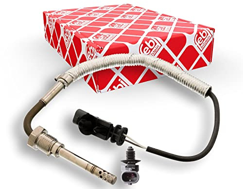 febi bilstein 100850 Abgastemperatursensor | Kompatibel mit: VOLVO C30, C70 II Cabriolet, S40 II, S60 II, S80 II, V40 Schrägheck, V50, V60 I, V70 III, XC60 I SUV, XC70 II