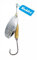 RUBLEX - 5 Cucharillas de Pesca VELTIC-3 Plata 5,00 GMS. Anz. Simple sin Muerte