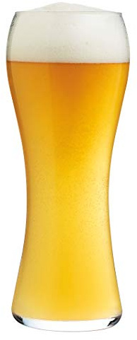 Arcoroc ARC L9944 Beer Legend Weizenbierglas, Bierglas, 590ml, Glas, transparent, 6 Stück