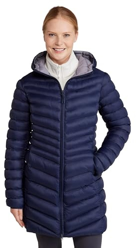 Mountain Warehouse Florence Womens Long Padded Jacket Navy 16