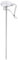 Instand Read Dial Thermometer, Milk Frothing Thermometer for Coffee Drinks,Chocolate Milk Foam, Adjustable Hanging(Long)