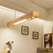 Pendelleuchte LED Vintage Aus Holz Hängeleuchte Esstisch Pendellampe Retro Industrielle Kronleuchter Höhenverstellbar Loft Bar Hängelampe Esszimmer Landhaus Wohnzimmer Deckenleuchte Beleuchtung