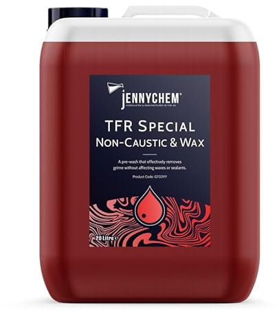 20L TFR Special Non-Caustic + Wax – Bulk Traffic Film Remover with Wax Finish – Highly Concentrated Vehicle Cleaner – Safe on All Surfaces – For Cars, Vans, HGVs, Plant & Fleet Cleaning