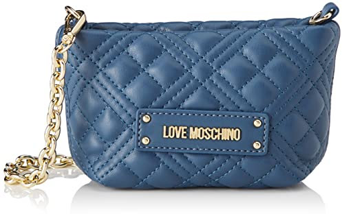 Love Moschino Damen Jc4313pp0fla0750 Umhängetasche, blau, Einheitsgröße