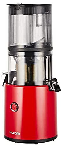 Hurom H300 Hurom Slow Juicer, Automatic System, Easy Clean Filter, Easy to Use, Juicer, BPA Free, Detox Juices, Red