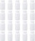 Milisten Chemical Bottles 20pcs Empty Bottles Portable Powder Medicine Chemical Container Case Reagent Bottle with Screw Cap for Home Travel 100ml Portable Holder