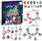 Viosmut Adventskalender 2024 Kinder Mädchen Weihnachtskalender 24 Füllung Armbänder Schmuck Basteln Mädchen Geschenke 5-12 Jahre Charm Armband Kit Weihnachten Geschenk Mädchen 5 6 7 8 9 10 11 12 Jahre