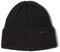 Columbia Damen Agate Pass Strickmütze mit Zopfmuster Beanie-Mütze, Schwarz, Einheitsgröße