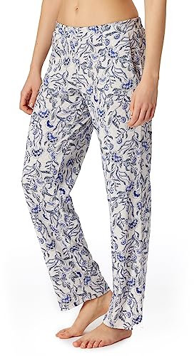 Schiesser Damen Schlafhose lang Modal - Mix + RelaxPyjamaunterteil, Multicolor 1_180182, 38