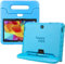 HappyCase Kinder Tablet Hülle Geeignet für Samsung Galaxy Tab 4 10.1 | Kinderfreundliche Hülle | Schutzhülle | Kinderhülle | mit Griff und Ständer | Blau