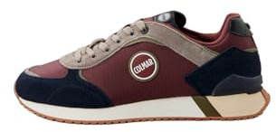 colmar Travis Plus Shades Herren-Sneakers, Burgundi, 45 EU