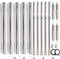 Carkio Kit di ricambio per barbecue Charbroil Performance 5 Burner 463347519 463347518 463243519, Char-Broil 463377319 463347418 G470-0004-W1A, Heat Plates Grill Burner Carryover Tubes & Ignite ers