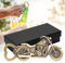 TRKETK Abrebotellas de Moto, Regalos de Cerveza de Motocicleta para Hombres Abridor de Botellas de Cerveza de Motocicleta Vintage Metal de Bronce Motocicleta