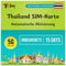 TSIM Thailand SIM-Karte 15 Tage unbegrenzte Daten + lokale Anrufe mit lokaler Nummer + CallHome | Auto-Aktivierung | 5G DTAC-Netzwerk mit Tethering/Hotspot/Internet-Sharing | SIM-PIN inbegriffen
