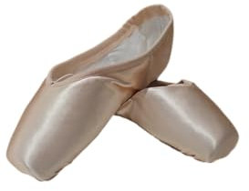 Etoile Fouette 0501 Scarpe da Punta per Grishko Sport Ballo Punte Danza Classica Nastri Elastici Ballerina Relax Scarpette Saggio Allenamento Fitness Palestra (Rosa Suola M, 5.5)