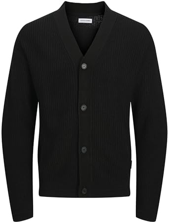JACK & JONES Male Strickjacke Einfarbig Strickjacke