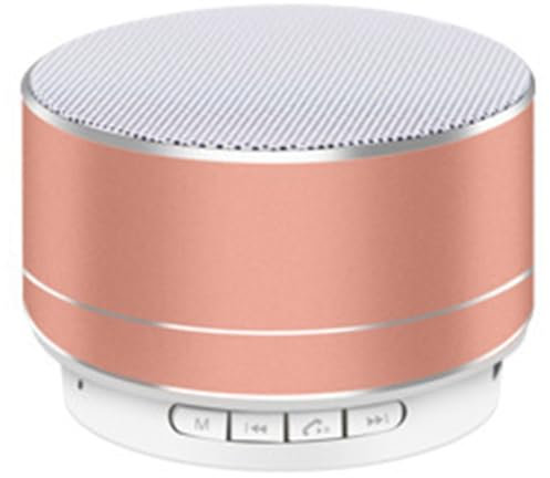 Booso A10 Mini Altavoz Bluetooth Portátil Al Aire Libre Cannon Subwoofer Caja de Sonido Soporte Tarjeta TF Rosa