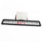 88 Keys MIDI Keyboard Touch Sensitive Keys Digital Piano With LED Lighting Electronic Piano(Bk)