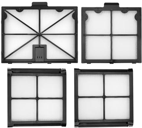 9991468-R4 Lot de 4 filtres ultra fins compatibles avec Dolphin S50, S100, Active 10 15 T15 T25 E10 Explorer E20, Nautilus CC, Echo, Encore, Proteus DX3, Cayman, Escape Series Robotic Pool Cleaner