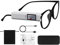 Gafas con Cámara para Hombres - Webcam Deportiva WiFi para Exteriores | Gafas Grabación HD con Pantalla para Streaming en Directo Ciclismo Viajes Seguridad