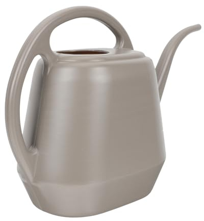 Gießkanne mit Langem Ausguss 4l ABS für Pflanzen und Sukkulenten | Zimmerpflanzen Gießkanne, Innen und Außen, Kaffeefarbenes Kesseldesign, Praktisches Zubehör