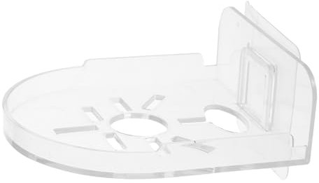 TEHAUX Acryl Wandregal 2 Stück Schwebende Wandhalterung Für Kamera Monitor Lautsprecher Feuchtigkeitsbeständig Wandmontiert Stabiles Kleiner Regal Für Bad Und Wohnzimmer