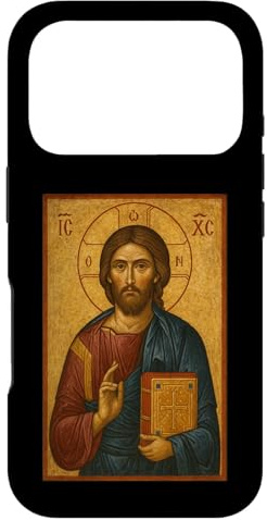 Hülle für iPhone 17 Pro Christlich-orthodoxe Jesus Christus-Symbol