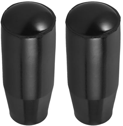 CLISPEED Fireplace Stove Handle Replacement 2Pcs Heat Resistant Plastic Boiler Door Pull Sleeve Non-Slip Grip for Oven and Stove Use