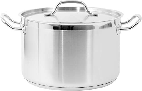 Yato yg-00024 – Midium Stockpot W/Lid SS 28 x 18 cm 11,1L