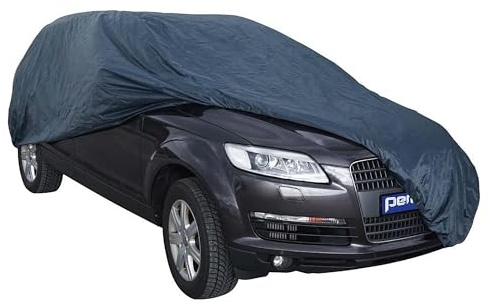 PETEX Autoabdeckplane Ganzgarage Größe Van/SUV (ca. 515 x 195 x 142 cm), Nylon, blau