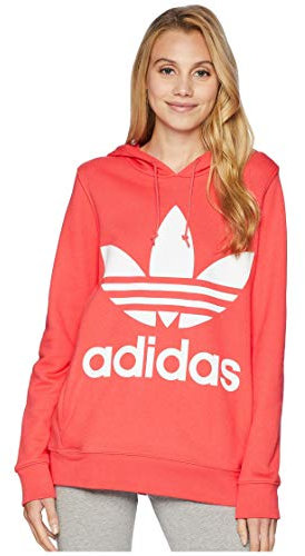 Adidas Originals Veste à capuche avec logo pour femme - Rose - XS