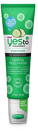 Yes To Cucumbers Cooling Mud Mask, 59 ml