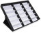 Organizzatore per orologi, gioielli o occhiali da sole. Foderato di velluto. Unisex. (Para 18 gafas)