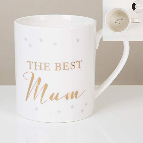 Sole Favours Bambino Bone China Reveal Mug - The Best Mum/Grandma