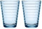 Iittala Aino Aalto Becher 33 cl, 2-er Set, aqua