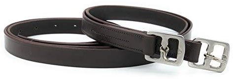 Astile Leather Stirrup Leathers Adults Or Childs Black Brown Color Strong Leather With Soft Finish (54-Inch, Brown)