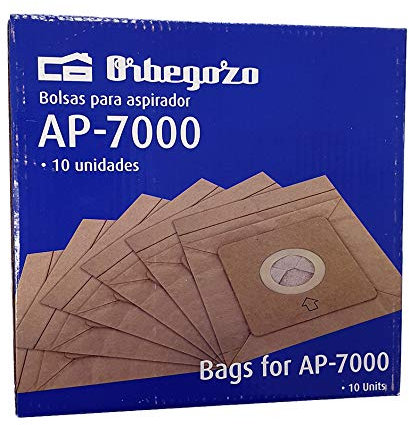 bolsas de aspirador AP 7000 adaptable para orbegozo