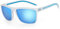 ZENOTTIC Lunettes de Soleil Polarisées pour Homme : Ultraléger Cadre Carré TR90 Classique Anti-UV Lunettes Conduite Cat 3