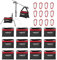 AMBITFUL 12 x Heavy Duty Sand Bag Photography Studio Video Stage Film Sandbag Saddlebag for Light Stands Boom Arms Tripods Pack of 12