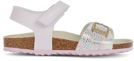 Geox Mädchen J Adriel Girl C Sandalen, C8037 Lt Lilac, 39 EU