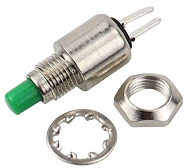 PEKMAR 10 pièces 5mm Retour à Ressort momentané Micro Interrupteur à Bouton-Poussoir DS-402 (Color : 10pcs Green)