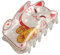 Pince à cheveux en acétate pour chat porte-bonheur - Accessoire de cheveux élégant pour femmes et filles - Motif requin - Joli chat - Pour queue de cheval