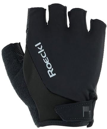 Roeckl Basel 2 Fahrrad Handschuhe kurz schwarz 2025: Größe: 10