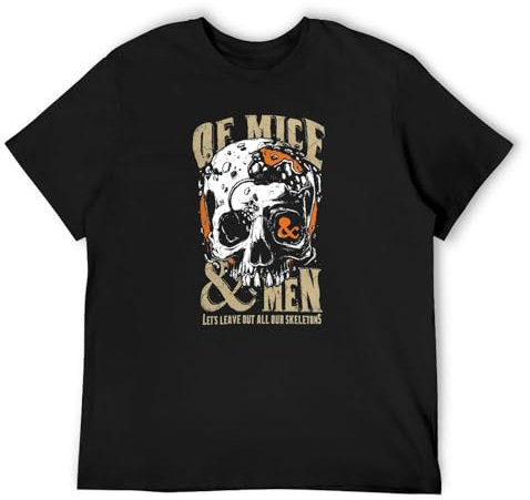 of Mice and Men Band Tour Men's T-Shirt Unisex Black Tee M