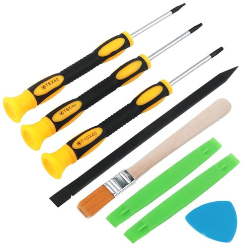 Jeu de tournevis de sécurité Torx T6 T8 T10 compatible avec manette Xbox One 360 PS5 PS4 PS3 pour ordinateur portable