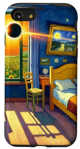 iPhone SE (2020) / 7 / 8 Total Solar Eclipse 2024 Vincent van Gogh Art Bedroom Case