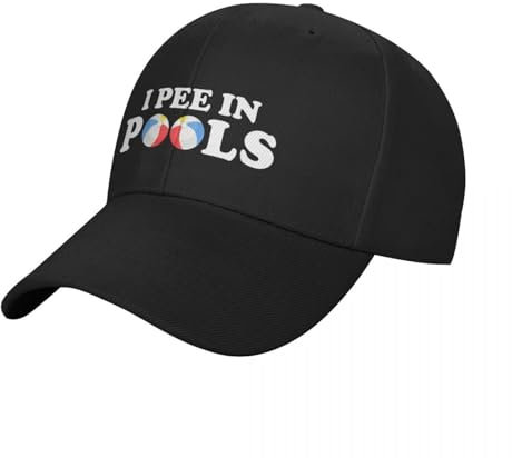 EIILHUED I Pee In Pools Baseball Cap Custom Cap Ball Cap Angeln Männer Bekleidung Damen